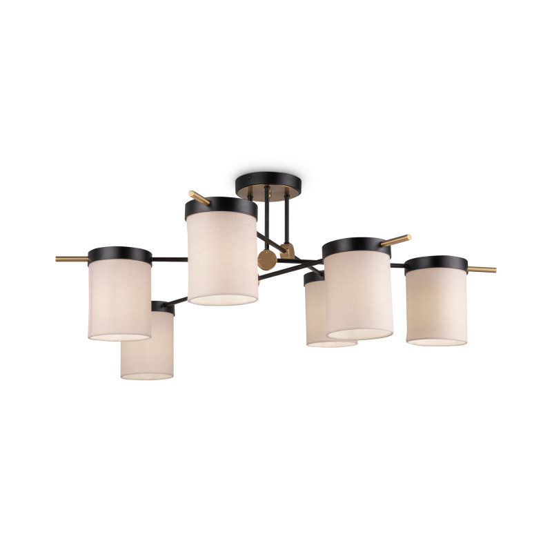 Светильник 96 см, Freya Bogy FR5377CL-06B, черный
