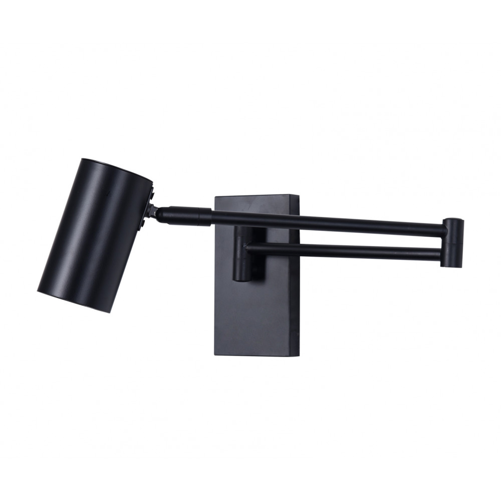 Бра 10*34 см, GU10, 2-3 м2 Kink Light Хэлли KIN07657,19 черный