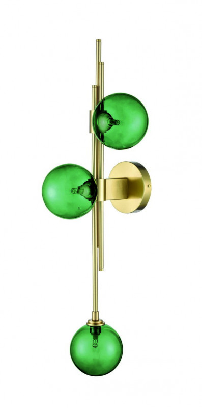 Бра 12*27*74 см, 3*G9 латунь Vele Luce Paradise VL5774W13