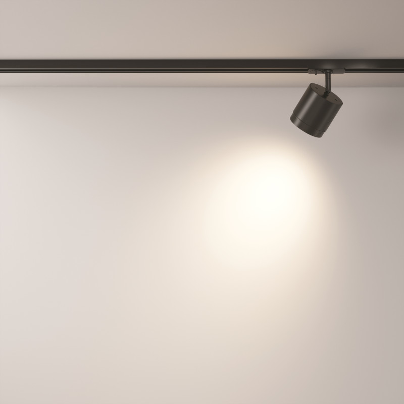 Трековый светильник 8,2*14,8 см, 1 GX53*15W Polar TR088-1-GX53-B Maytoni Single phase track system Unity, Черный