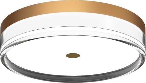 Люстра потолочная 23 см, 18W, 3000-6000K, Stilfort 4047/05/02CW, золото