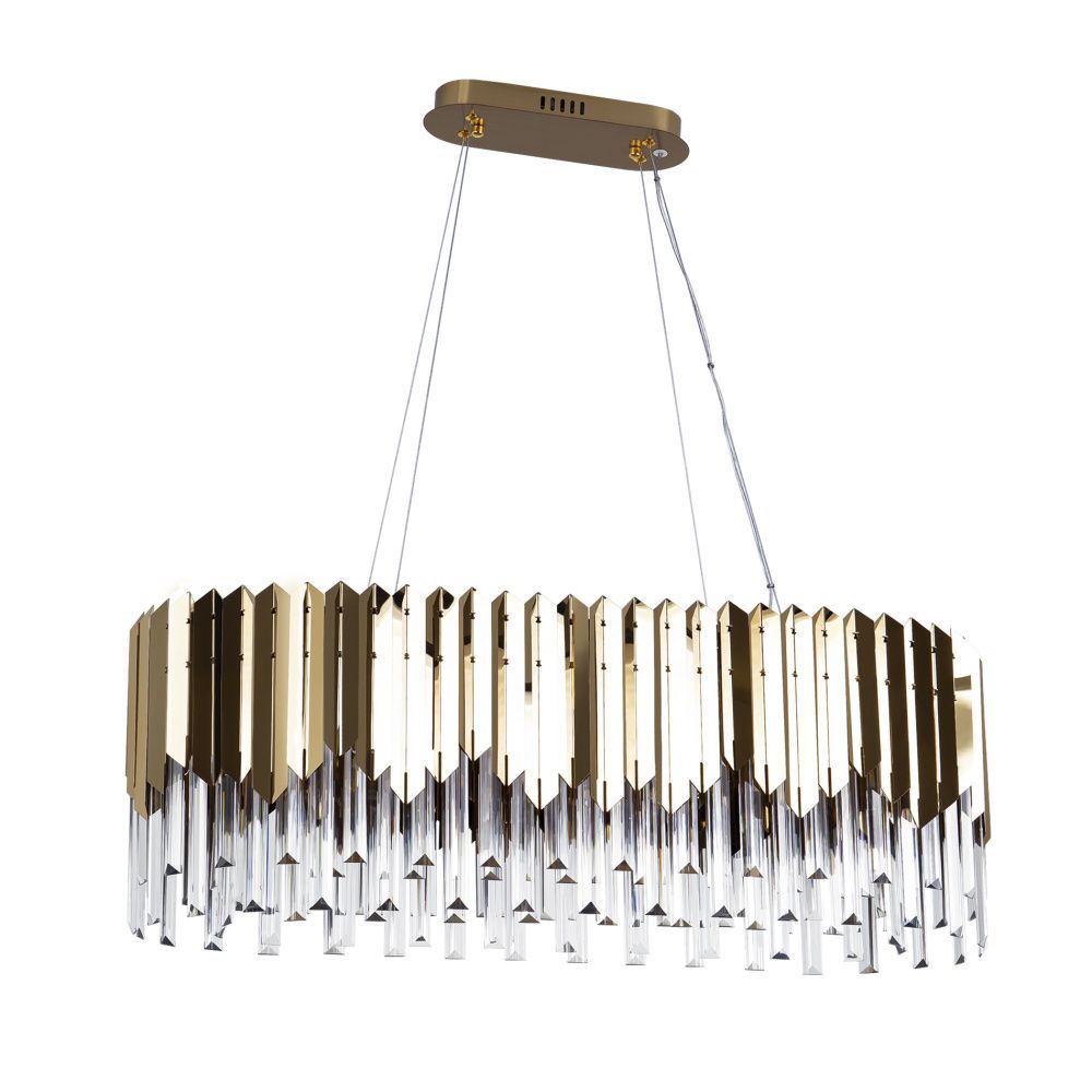 Люстра 80*35*- см, 10*Е14*40W, Modelux  ML.20208.10 GD, Золото