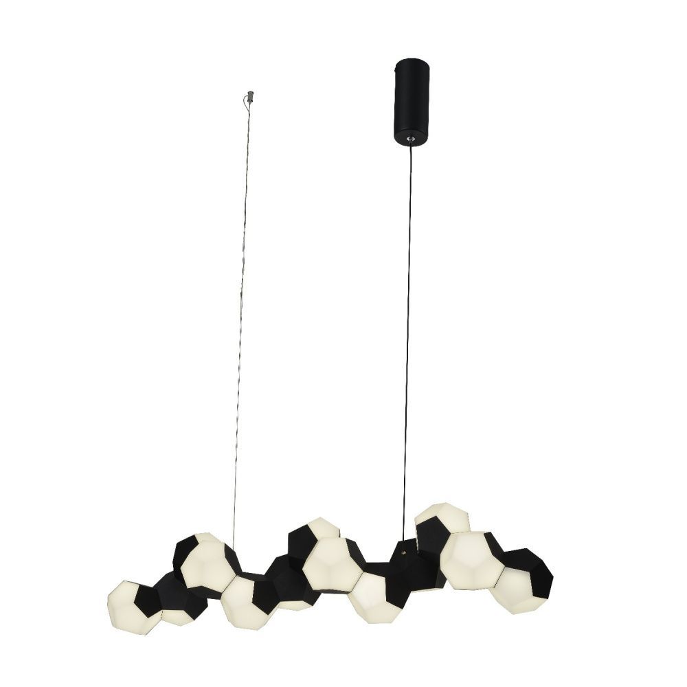 Люстра 97*23,5*100 см, 1*LED*86W, 3000K Gerhort G91054/13BK, Черный