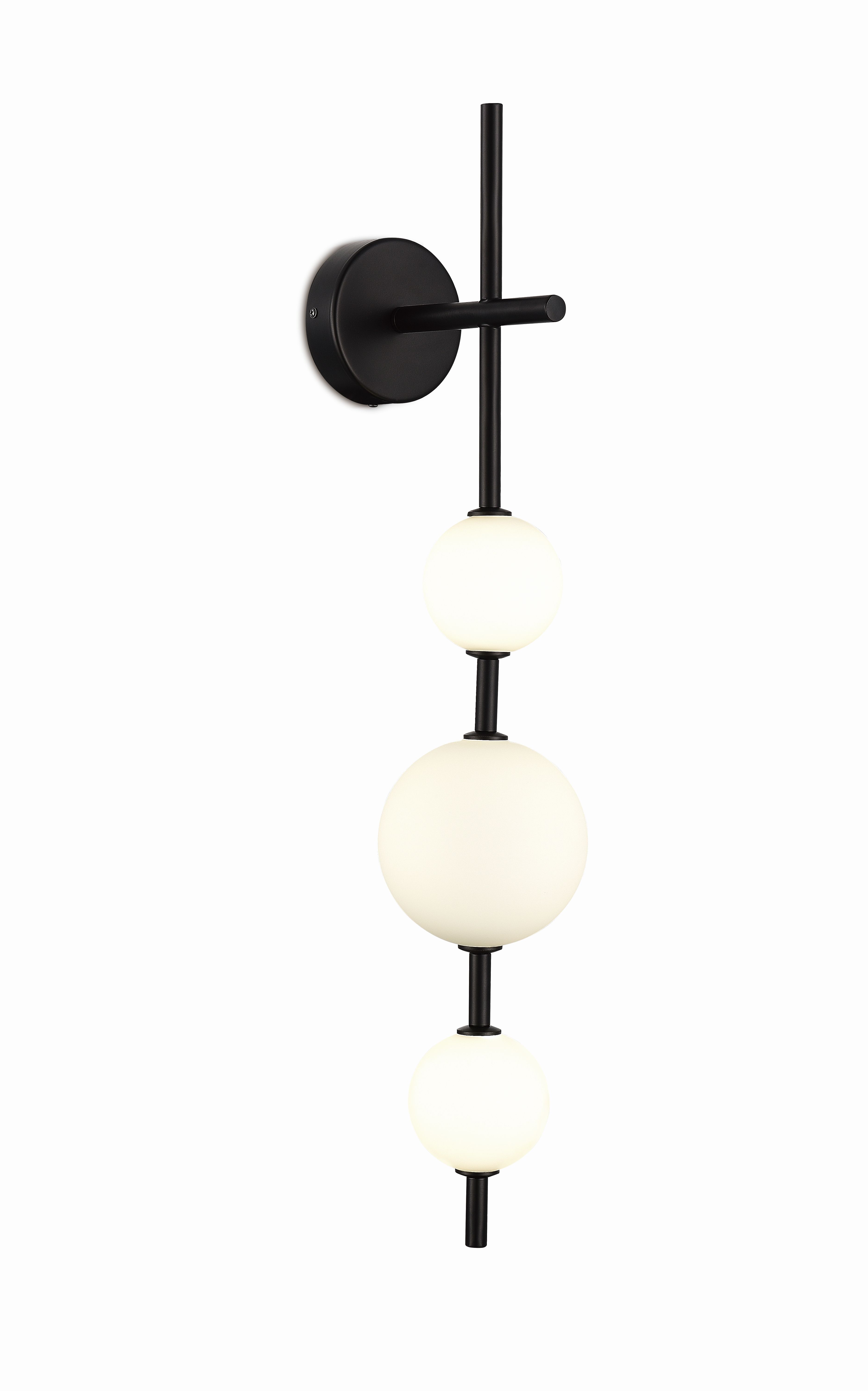 Бра 150*800, LED, 24W 4000K NewRgy LED W2184-DWS BLACK, Черный