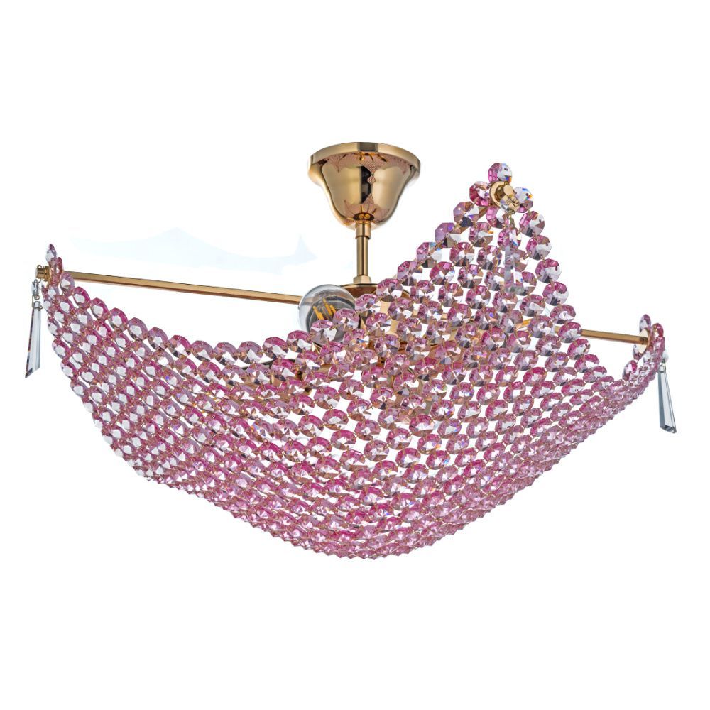 Светильник *50*32 см, 4*E27*60W, Arti Lampadari Roma Gold Roma E 1.3.50.101 G, Золото