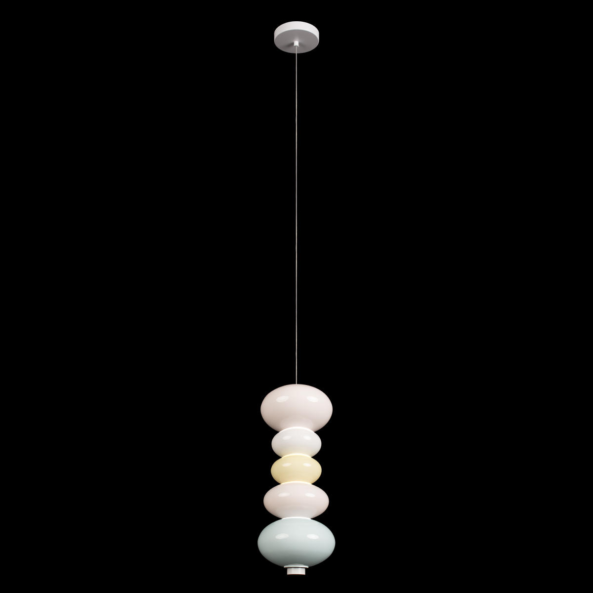 Подвесный светильник 20*45 см, 1*LED*14W LOFT IT Macaroon 10271P/C разноцветный