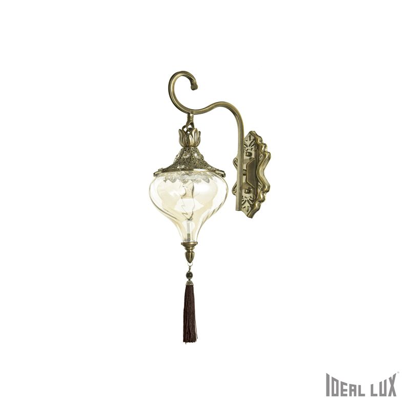 Светильник настенный ideal lux Harem AP1 макс.1х42Вт Е27 115962.  см