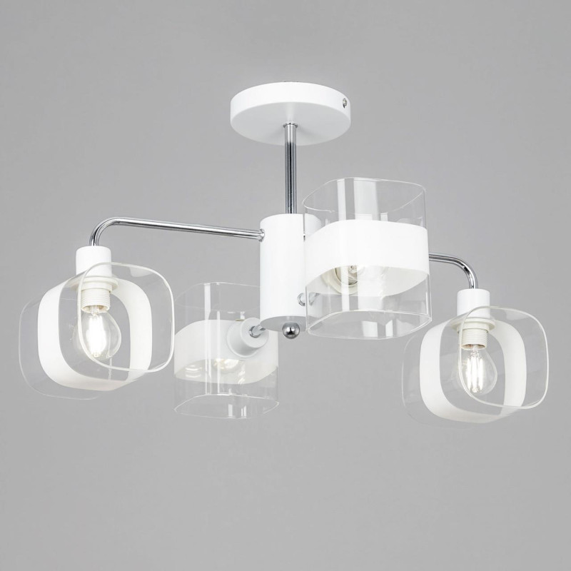 Люстра Citilux Бертон CL140140 белый