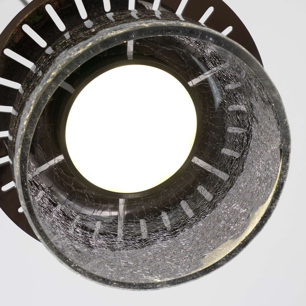 Подвесной светильник 9x12x17,5см, LED, 10Вт, 3000 / 6500К, Modelux MS.1411.120 BK Черный