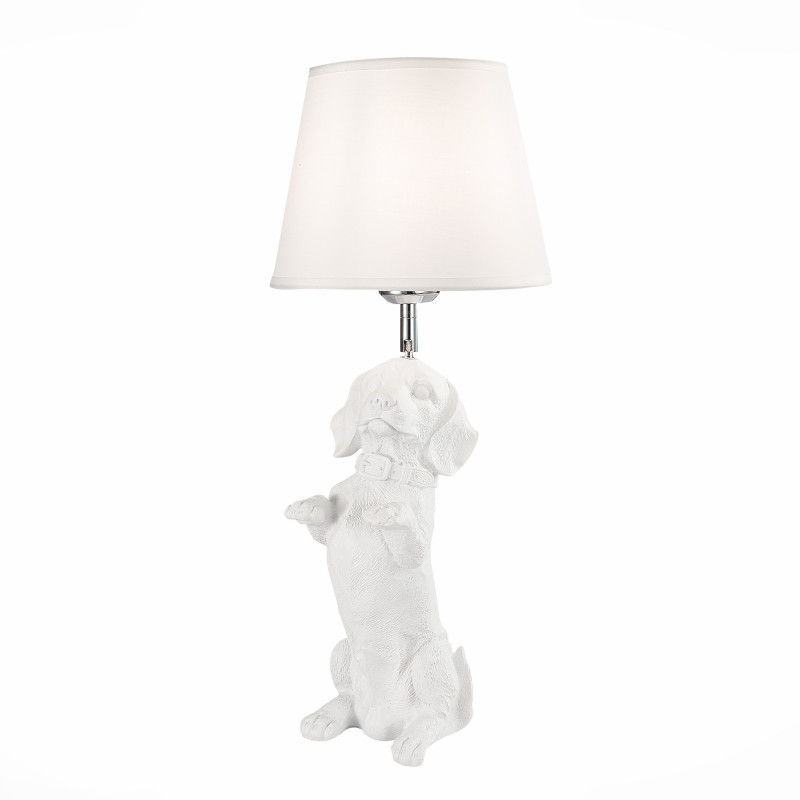 Прикроватная лампа 20 см,  EVOLUCE NARNI SLE115214-01 Белый, Хром