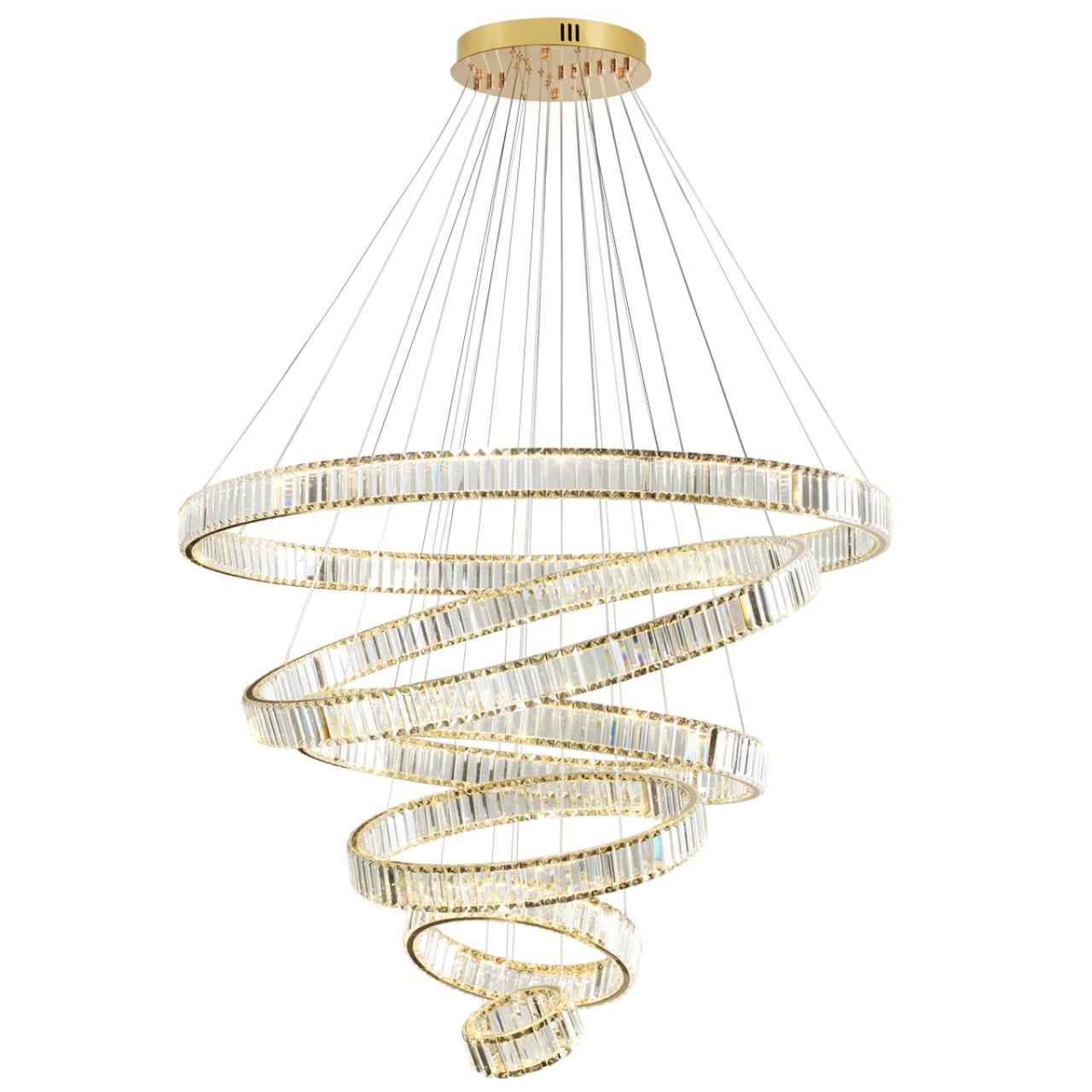 Светильник 120 см, 260W, 4000K, Odeon Light Vekia 5015/260L, золото