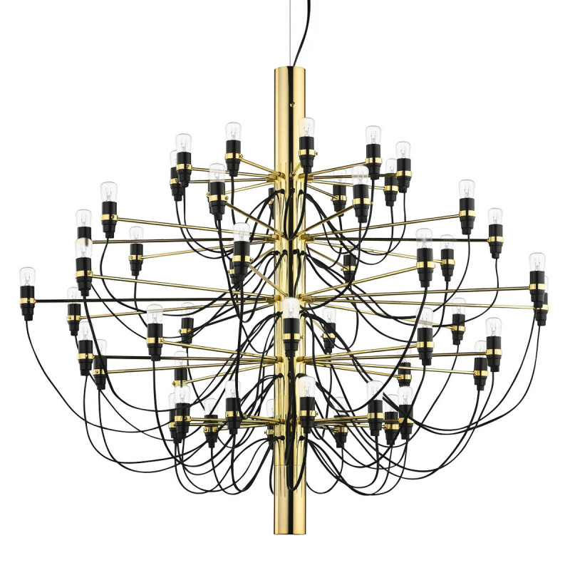 Светильник 100 см,  Loft It 10196/1000 Gold, черный-золото