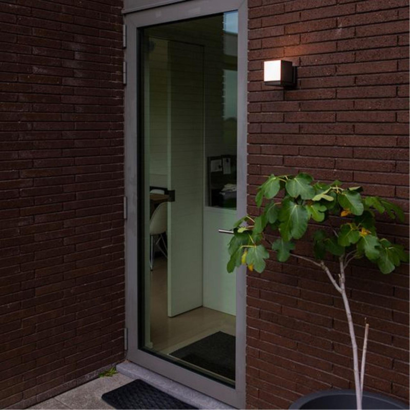 Настенный светильник 15*10*12 см, 1*LED*12W 4000K Arte Lamp Belgrade A5193AL-1BK черный