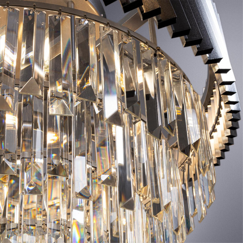 Светильник 60 см, Arte Lamp MUSCIDA A1004PL-10SI, серебро