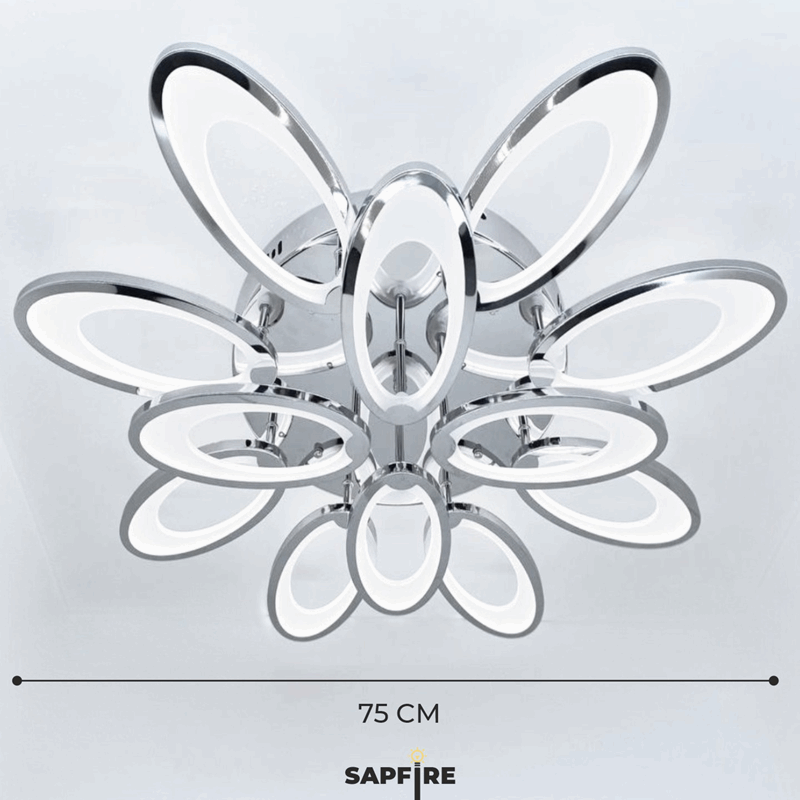 Светильник SPF-9413 CHROME/ХРОМ  D750/H110/12/LED/192W DIMMER ПДУ 2.4 24-12