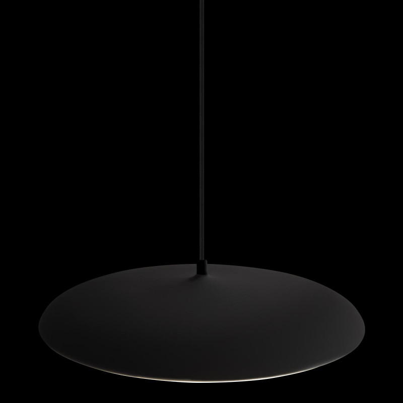 Подвесной светильник *40*11 см, 1*LED*24W, 3000K, Loft It Plato 10119 Black, Черный