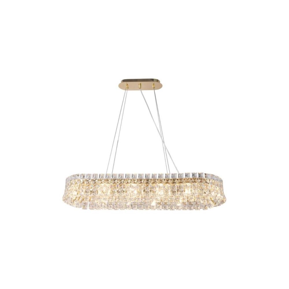 Люстра подвесная 95 см, Aployt Genowefa APL.796.13.12, золото