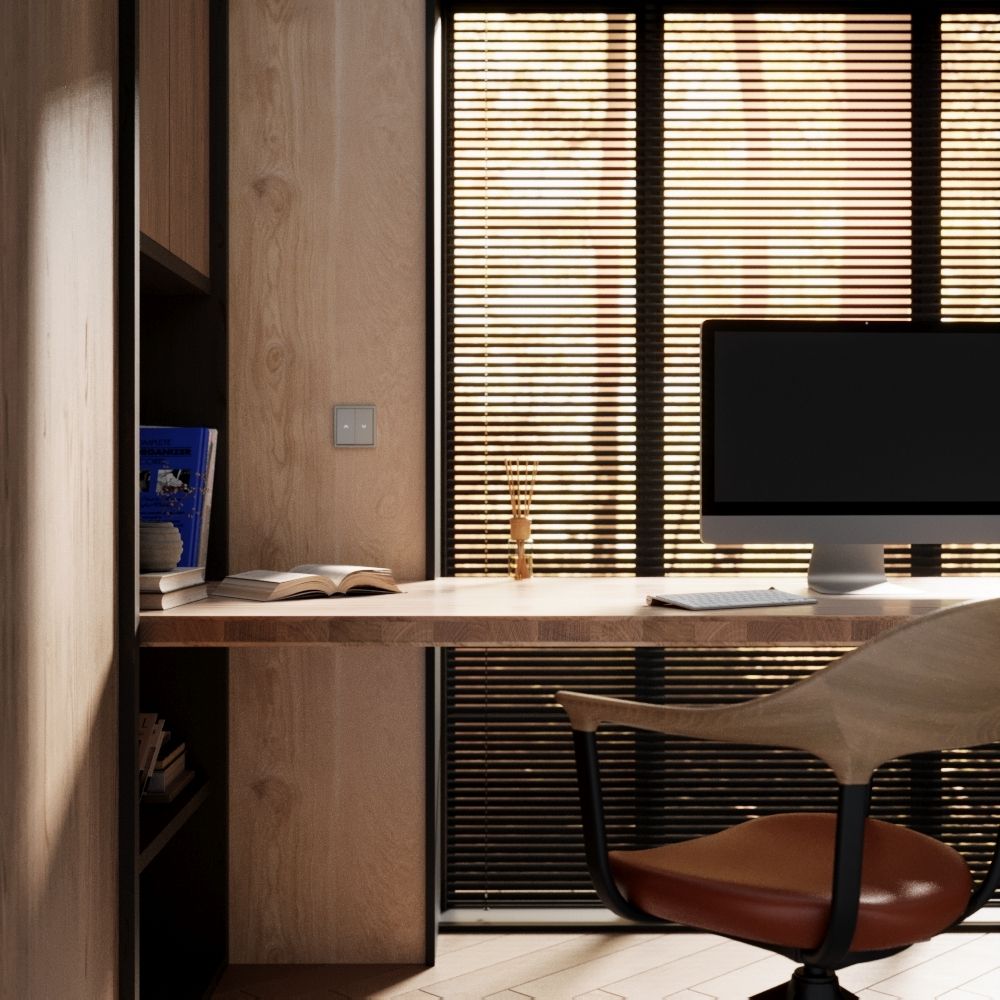 Выключатель встраиваемый для жалюзи 10А, сталь Voltum S70 VLS020705, Пластик Soft touch