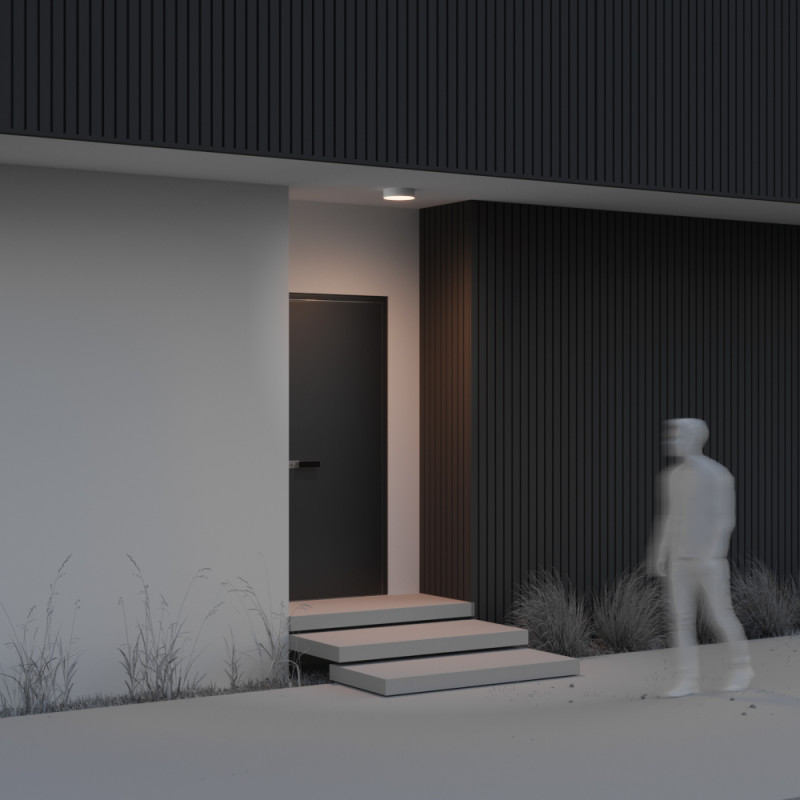 Светильник 22 см, LED 30W, 3000К, Белый Maytoni Zon IP O431CL-L30W3K