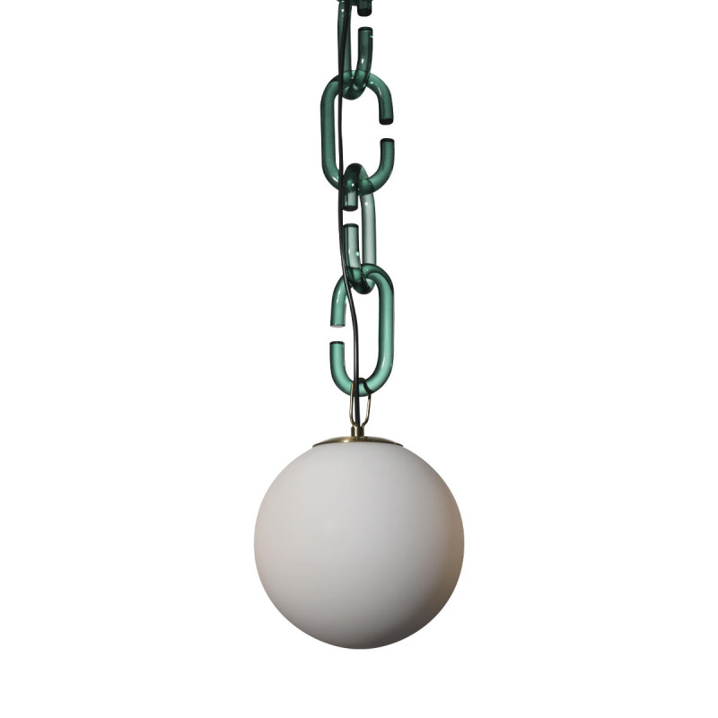 Светильник 20 см, Loft It 10128P Green, золото