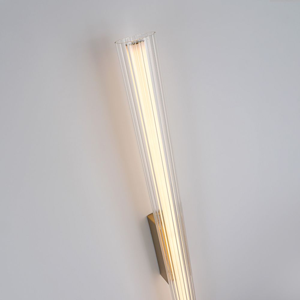 Бра *9*-92 см, *LED*17W, 4200K, Modelux  ML.717.900 BS, Латунь