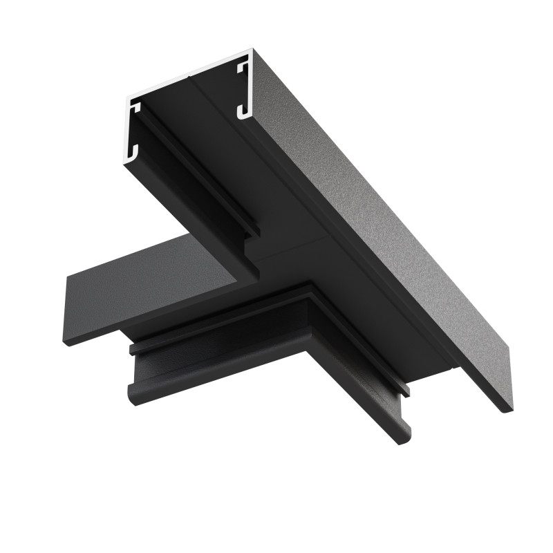 Коннектор 8*2*1,2 см, Maytoni Technical Magnetic track system Basity черный TRA172CT-11B черный
