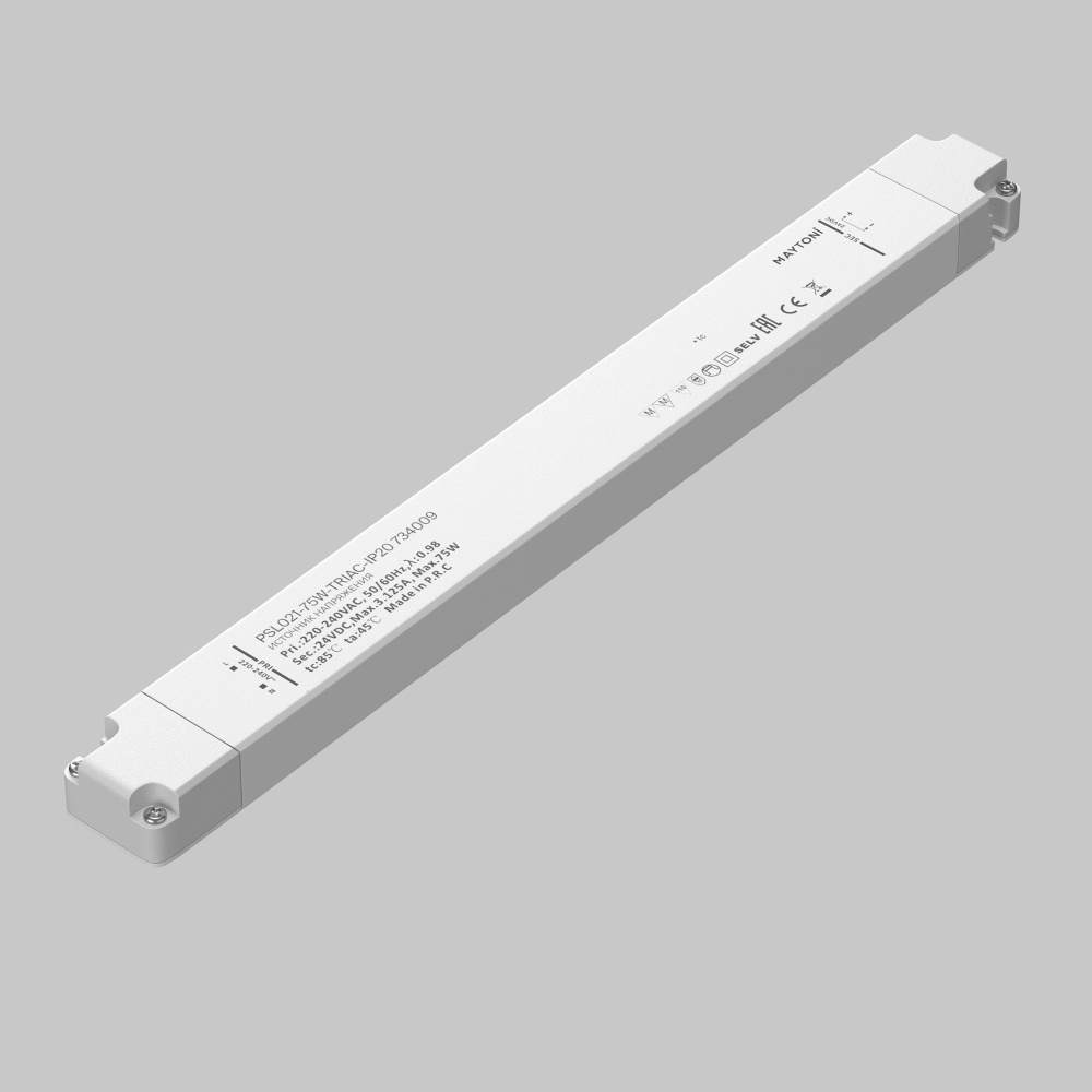 Источник напряжения 24V PSL021-75W-TRIAC-IP20 Maytoni Lighting control  734009