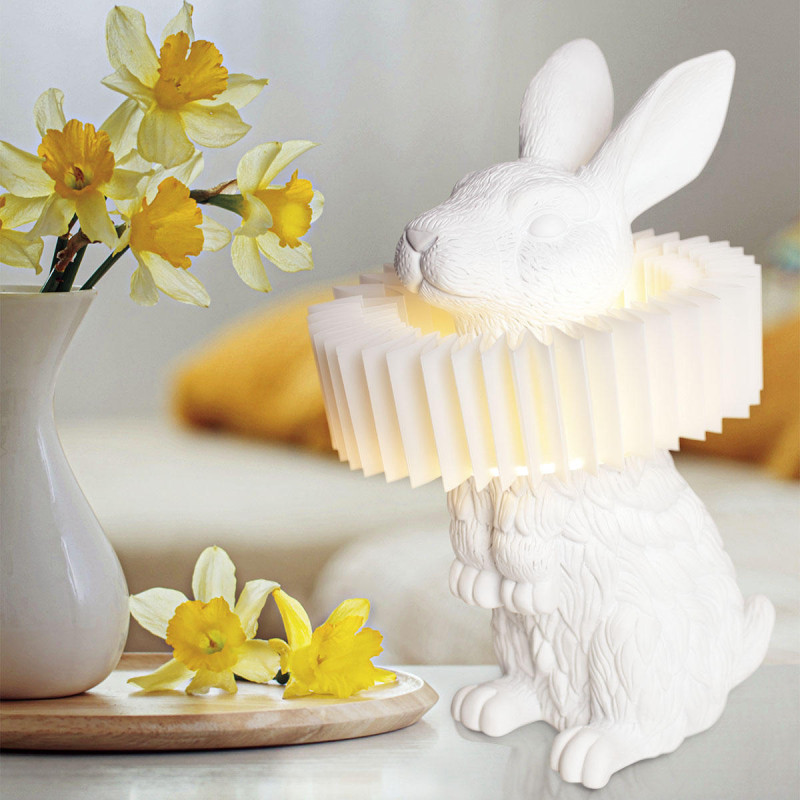 10117/A Настольная лампа LOFT IT Bunny Белый