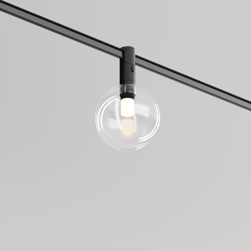 Трековый магнитный светильник 10 см, 3W, 3000K, Maytoni Bubble TR205-1-3W3K-B