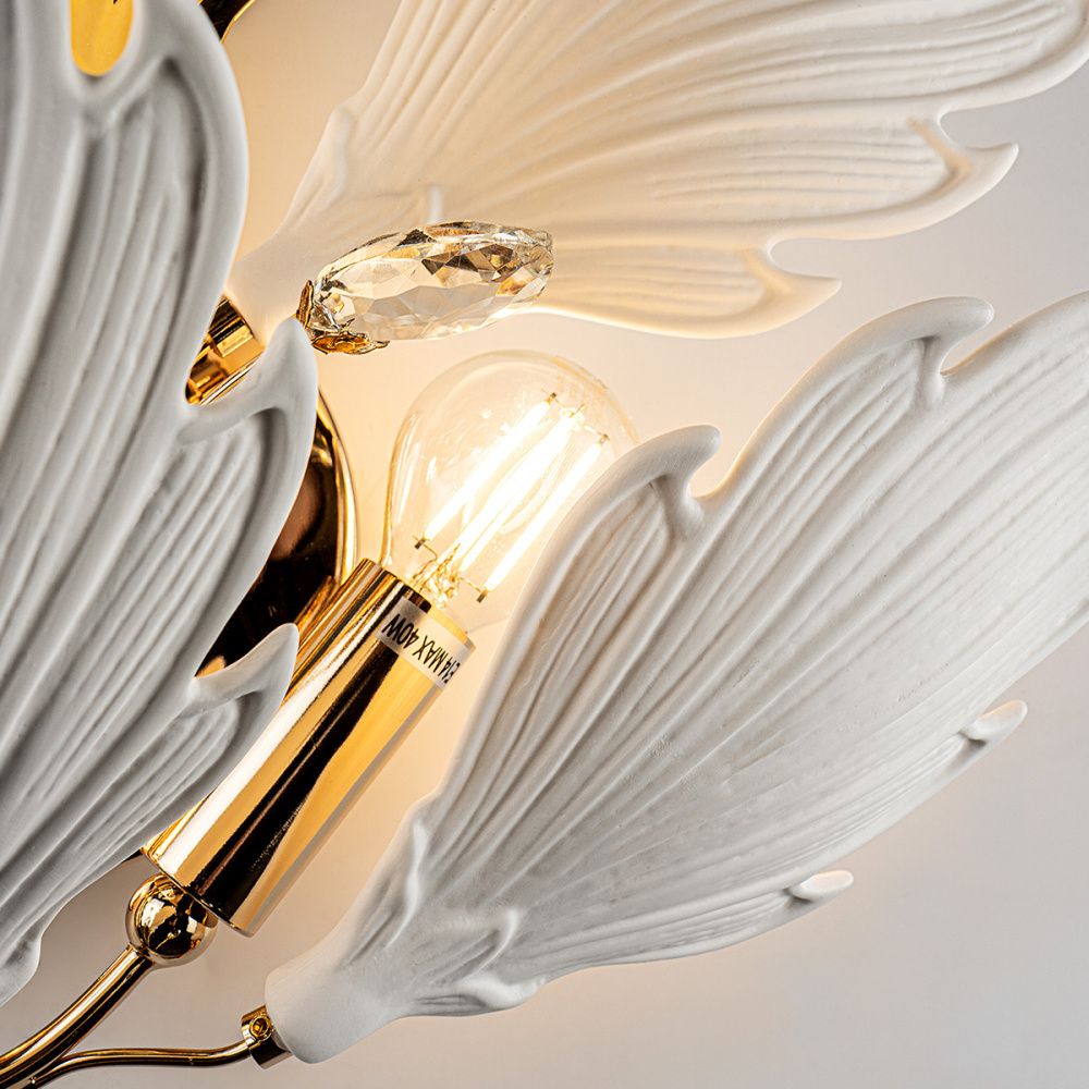 Бра 45*26*-34,5 см, 3*Е14*40W, Modelux  ML.6869.450 GD, Золото