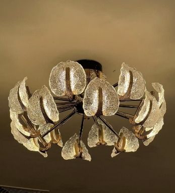 Люстра 78156-X16L, D650*H320 LED, 150W, 3000/4000/6000K, Alva Donna, GD+GRAY