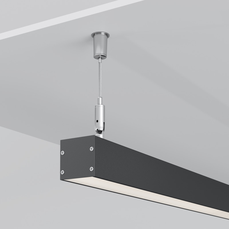 Радиусный профиль ALM-3535R-B-D-2.5M 3,5*3,5*250 см, Maytoni Led Strip черный