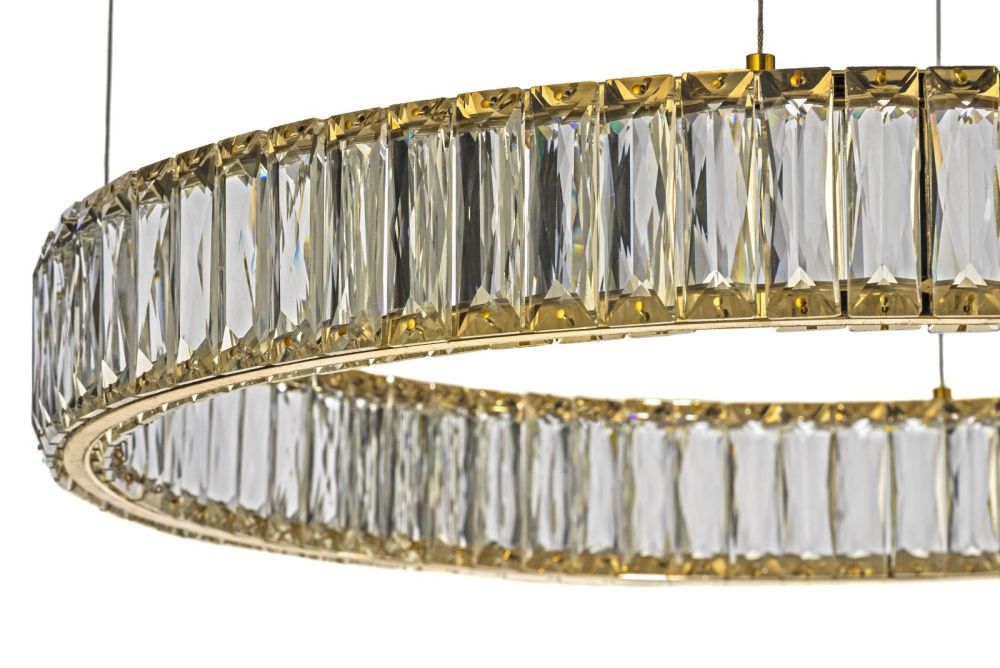 Подвесной светильник ** см, Led лента*LED*152W, 3200/6000K, Dio D`arte Caneva Caneva L 1.5.80+60+40.100 G, золотой