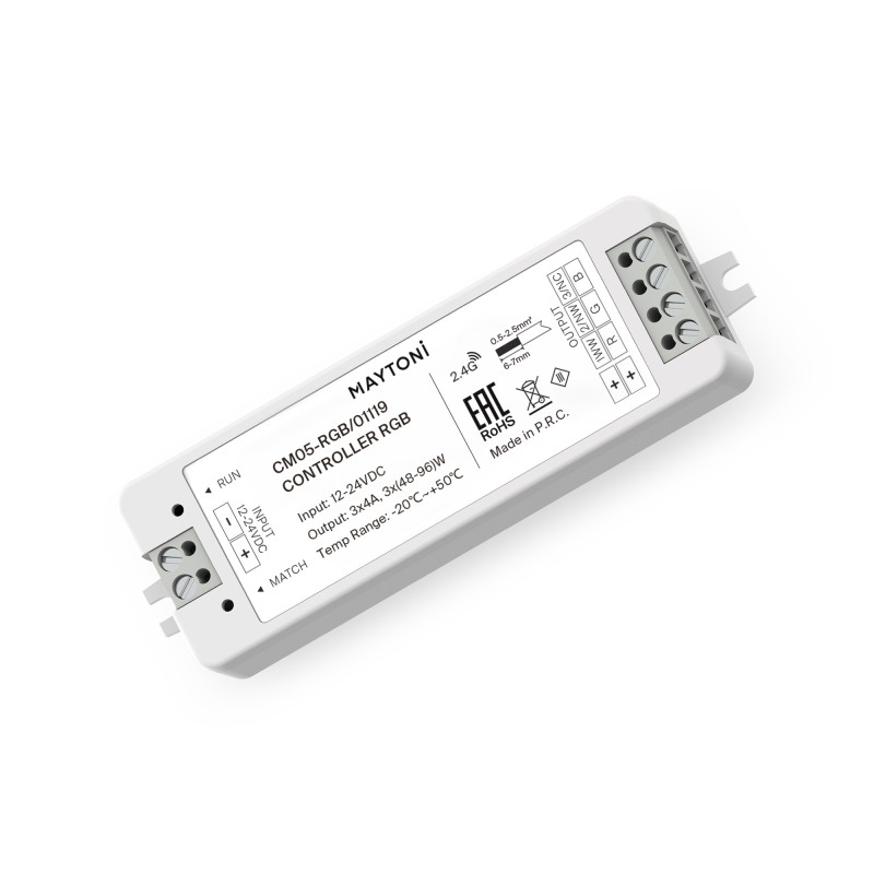 Контроллер для светодиодной ленты RGB 144Вт/288Вт 01119