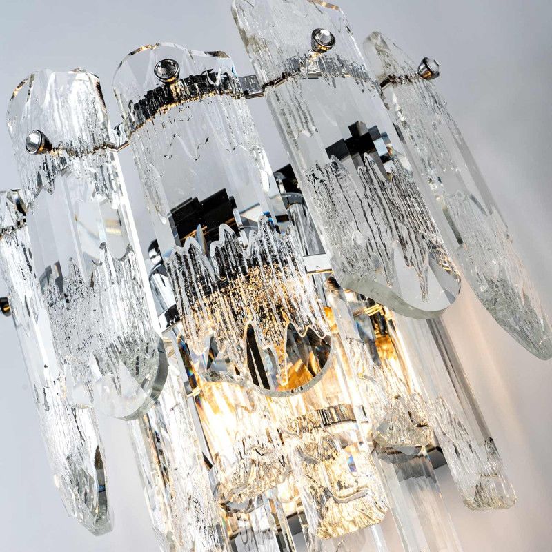 Настенный светильник 23x14x26см, Е14, 2x40Вт, , Modelux ML.7083.02 CR Хром