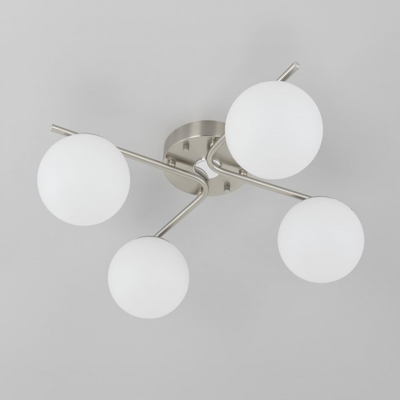 Люстра 45*41*21 см, LED*48 W, 3000-5500 К, Матовый хром Citilux Адам CL228A141
