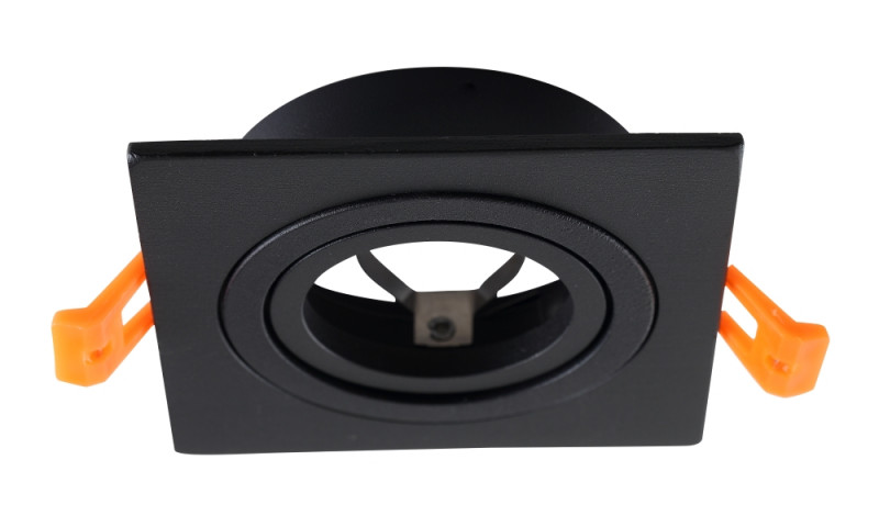 Светильник встроенный 9*9 см, Crystal Lux CLT 002C1 BL Черный