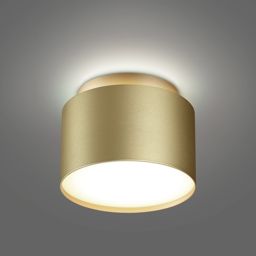 Светильник 10 см, Novotech 371039, матовое золото