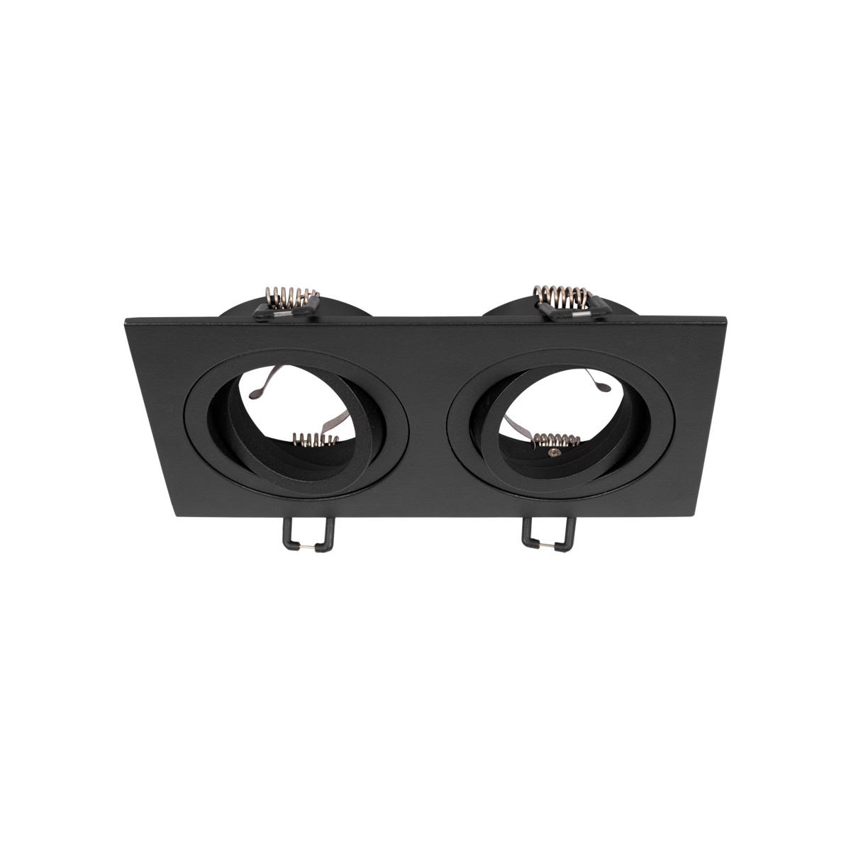 Встраиваемый светильник 18*9*2,5 см, GU10 LOFT IT Hap 10341/2A Black черный