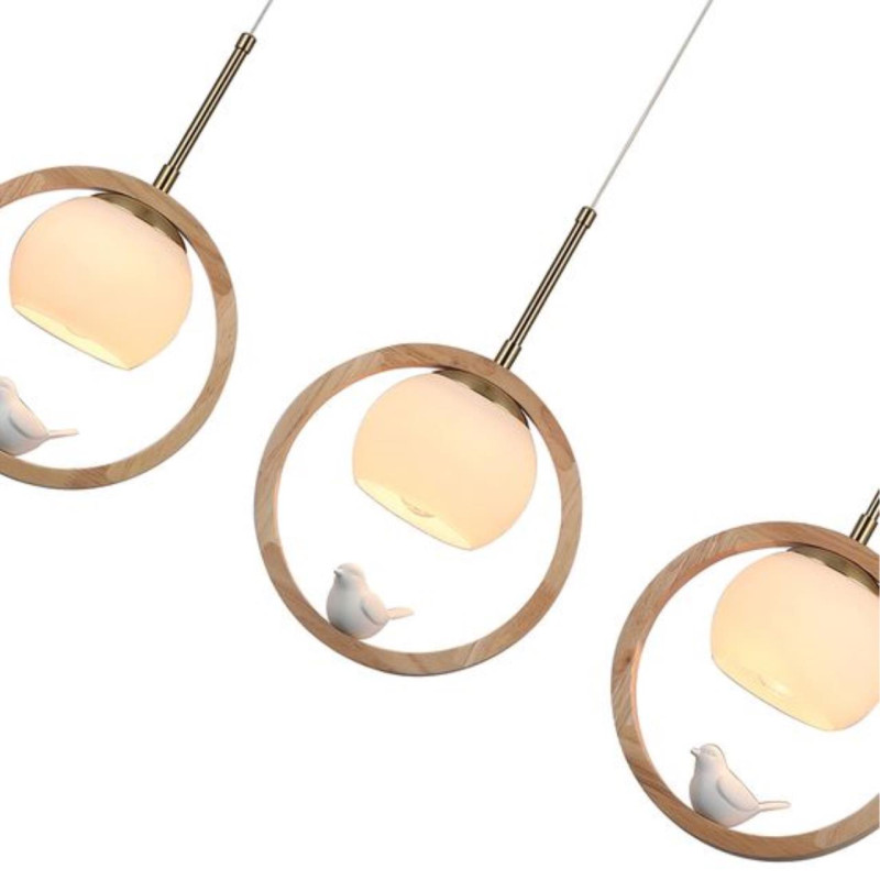 Подвесной светильник 80*23*34 cм, 3*E27*60W Arte Lamp Caprice A4182SP-3BR коричневый