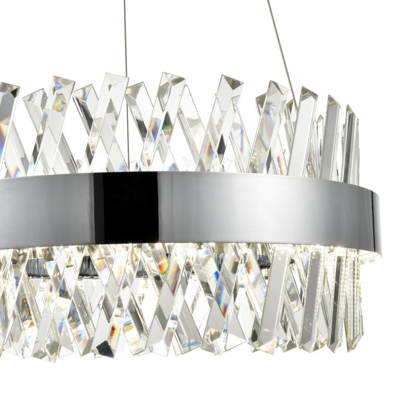 Подвесная люстра  54*140 см, 2*LED хром Vele Luce Calabria VL3073P21