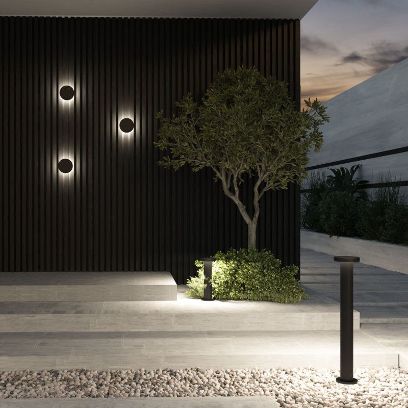 Бра *16*8- см, *LED*15W, 3000K, Denkirs DRAMEN DK9701-BK, черный алюминий