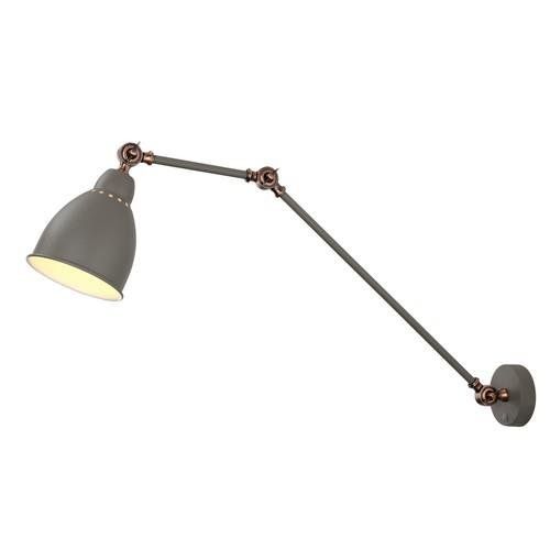 Настенный светильник Arte Lamp A2055AP-1GY серый