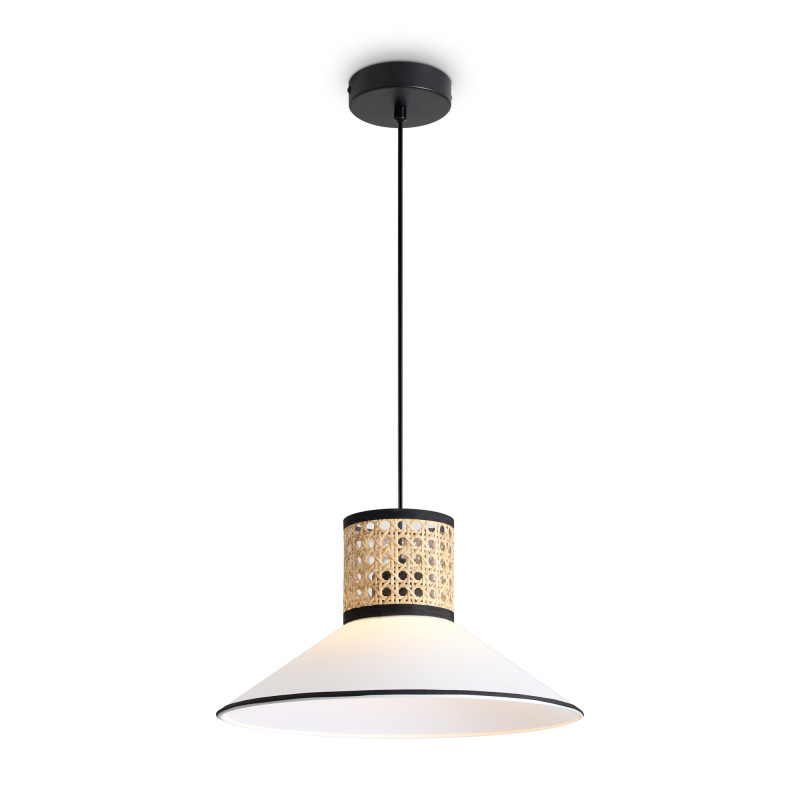 Подвесной светильник 30 см, Freya Mixture FR5483PL-01B3, черный