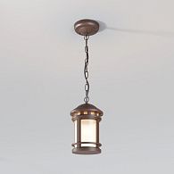 Уличный подвесной светильник Maytoni Salamanca O031PL-01BR, коричневый