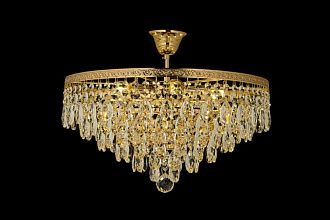 Люстра потолочная *46*25 см, 6*E27*60W, Arti Lampadari Castellana Gold Castellana E 1.3.46.601 G, Золото
