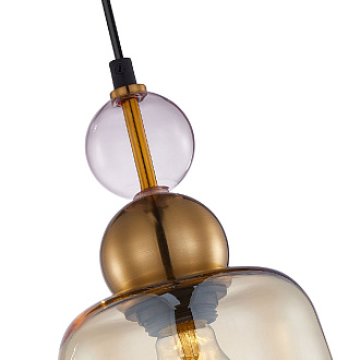 Подвесной светильник 16 см, F-Promo Vinglas 4341-1P, латунь