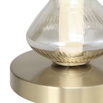 Настольная лампа *18*-45 см, 1*LED, 12W, 3000K, ST-Luce Spine SL6136.214.01, золотой