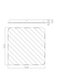 Светильник 50 см, 74W, 3000-6000K, Freya Amelia FR6037CL-L84W, белый