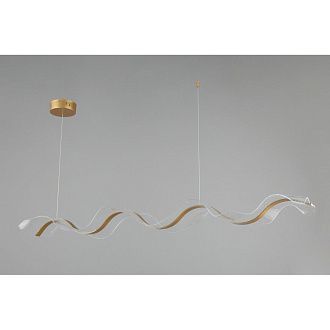 Люстра подвесная 150 см, 50W, 3500K, 10 м2 Aployt Viven APL.080.13.50, золото